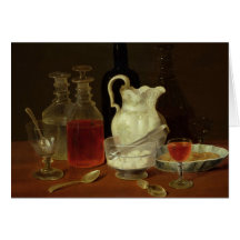 Still Life with Decanters Greeting Cards