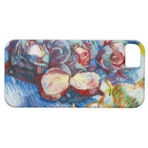 Still Life with Red Cabbage and Onions by Vincent