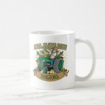 Still Plays With Green Tractors Mugs
