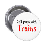 Still plays with trains pins