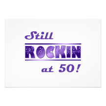Still Rockin At 50 Custom Announcement