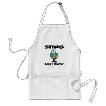 STING Anxiety Disorder Aprons
