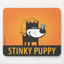 STINKY PUPPY Mouse Pad