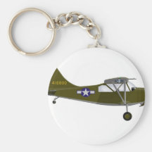 Stinson L-5B Air Ambulance Keychains