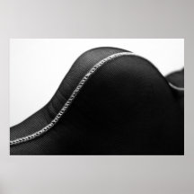 Stocking Seam Heel Foot Posters