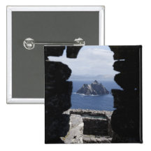 Stone Beehive Monk Huts Clochanson Skellig Michael Pin