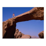 Stone bridge, Wadi Rum, Jordan Postcard