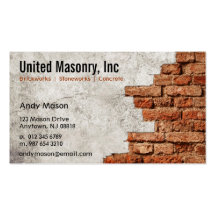 Stone Masonry business cards