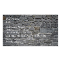 Stone Wall, Pattern, Backgreound Business Card Template