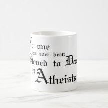 Stoned by Atheists Mug