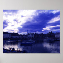 Stonehaven Harbour, Scotland Poster