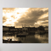 Stonehaven Harbour, Scotland Posters