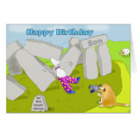 stonehenge birthday son card
