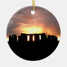 Stonehenge Winter Solstice Ornament