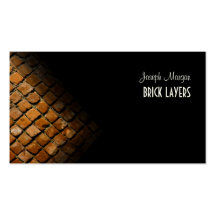 Stonemasons, stone workers business cards