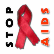 Stop AIDS (Side) Acrylic Cut Out
