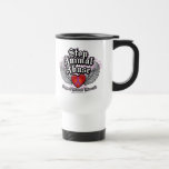 Stop Animal Abuse Wings Mugs