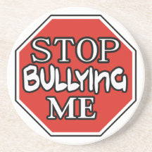 Stop Bullying Me -- Ornament Beverage Coasters