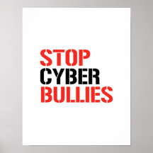 STOP CYBER BULLIES PRINT