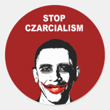 STOP CZARCIALISM STICKER