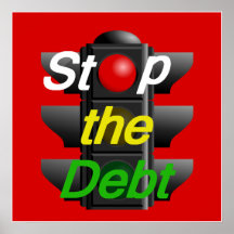 STOP Debt POSTER Print