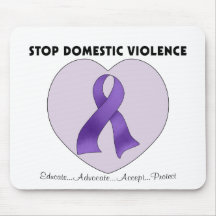 Stop Domestic Violence Mousepads