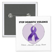 Stop Domestic Violence Pins
