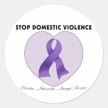 Stop Domestic Violence Sticker