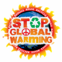 Stop Global Warming Photo Cutout