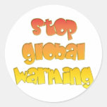 Stop Global Warming products! Sticker
