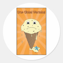 Stop Global Warming Stickers