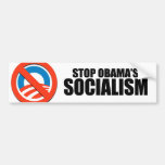 STOP OBAMA SOCIALISM BUMPER STICKERS