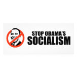 STOP OBAMA SOCIALISM RACK CARDS