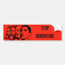 STOP OBAMACARE bumper sticker