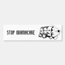 STOP OBAMACARE bumper sticker