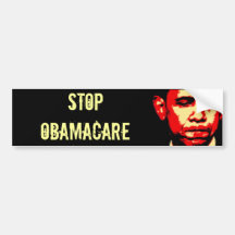STOP OBAMACARE bumper sticker