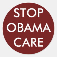 STOP OBAMACARE STICKERS