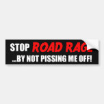 Stop Road Rage Bumper Sticker