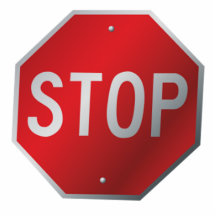Stop Sign Photo Sculpture