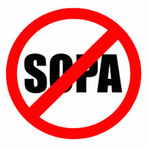 Stop SOPA Photo Sculptures