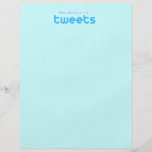Stop staring at my Tweets Full Colour Flyer