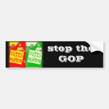 stop the GOP! Bumper Sticker