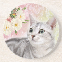 Stop To Smell The Roses Beverage Coaster