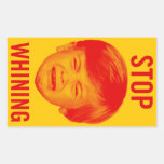 Stop Whining Rectangular Stickers