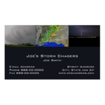 Storm Chaser Business Card