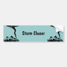 Storm Chaser Tornado Twister Weather Meteorology Bumper Stickers