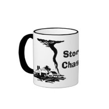 Storm Chaser Tornado Twister Weather Meteorology Mugs