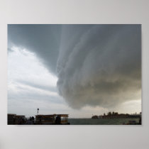 Storm clouds descending: Venice (Venezia), Italy posters