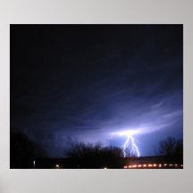Storm over the Mississippi River Print