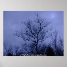 stormy evening poster
